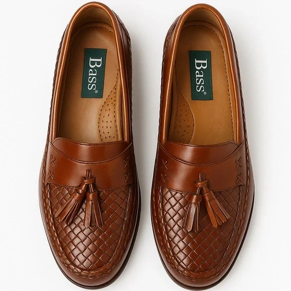 Bass | Shoes | Vintage Bass Mitchum Genuine Leather Woven  display picture 2